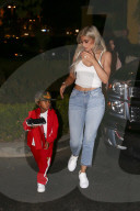 EXKLUSIV - Kylie Jenner besucht mit King Cairo das Marmalade Cafe