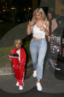 EXKLUSIV - Kylie Jenner besucht mit King Cairo das Marmalade Cafe