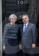 NEWS - London: Viktor Orban zu Besuch bei Theresa May an der 10 Downing Street