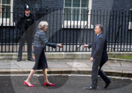 NEWS - London: Viktor Orban zu Besuch bei Theresa May an der 10 Downing Street