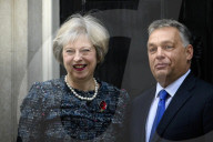 NEWS - London: Viktor Orban zu Besuch bei Theresa May an der 10 Downing Street
