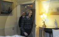 NEWS - London: Viktor Orban zu Besuch bei Theresa May an der 10 Downing Street