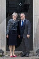 NEWS - London: Viktor Orban zu Besuch bei Theresa May an der 10 Downing Street