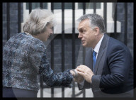 NEWS - London: Viktor Orban zu Besuch bei Theresa May an der 10 Downing Street