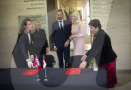 PEOPLE - Mette Marit und Haakon zu Besuch in Kanada