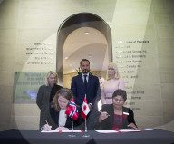 PEOPLE - Mette Marit und Haakon zu Besuch in Kanada