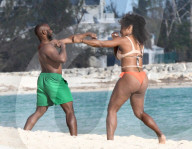 EXKLUSIV - Serena Williams macht mit ihrer Familie Ferien auf den Bahamas