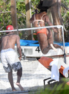 EXKLUSIV - Serena Williams macht mit ihrer Familie Ferien auf den Bahamas