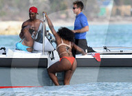 EXKLUSIV - Serena Williams macht mit ihrer Familie Ferien auf den Bahamas
