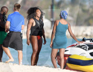 EXKLUSIV - Serena Williams macht mit ihrer Familie Ferien auf den Bahamas