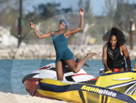 EXKLUSIV - Serena Williams macht mit ihrer Familie Ferien auf den Bahamas