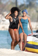 EXKLUSIV - Serena Williams macht mit ihrer Familie Ferien auf den Bahamas