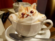 FEATURE - 3D Latte Kunst in der Kaffeetasse