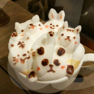 FEATURE - 3D Latte Kunst in der Kaffeetasse