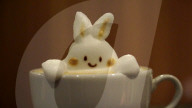 FEATURE - 3D Latte Kunst in der Kaffeetasse