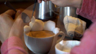 FEATURE - 3D Latte Kunst in der Kaffeetasse