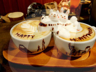 FEATURE - 3D Latte Kunst in der Kaffeetasse