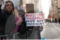 NEWS - Grosser Protest in New York gegen Donald Trump