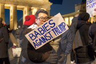 NEWS - Proteste in Berlin gegen Donald Trump