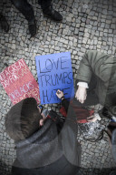 NEWS - Proteste in Berlin gegen Donald Trump