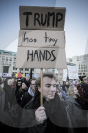 NEWS - Proteste in Berlin gegen Donald Trump