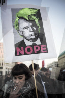 NEWS - Proteste in Berlin gegen Donald Trump