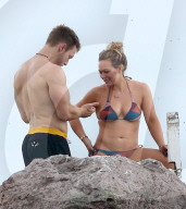 EXKLUSIV - Hillary Duff geniesst Strandtage in Puerta Vallarta