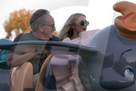 PEOPLE - Ashlee Simpson und Evan Ross verbringen einen Tag im Disneyland mit ihrer Familie