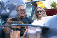 PEOPLE - Ashlee Simpson und Evan Ross verbringen einen Tag im Disneyland mit ihrer Familie