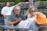 PEOPLE - Ashlee Simpson und Evan Ross verbringen einen Tag im Disneyland mit ihrer Familie