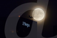 Supermoon over London, UK - 13 Nov 2016