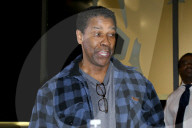 PEOPLE - Gut gelaunter Denzel Washington verlässt das Katsuya