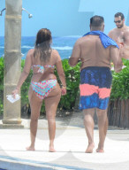 EXKLUSIV - Adrienne Bailon und Israel Houghton: Honeymoon in Cancun