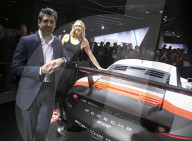PEOPLE - Maria Sharapova und Patrick Dempsey enthüllen den Porsche Panamera 4 E-Hybrid in Los Angeles 