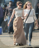 EXKLUSIV - Kristen Stewart bei Dreharbeiten zu 'Lizzie' 