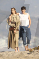 PEOPLE - Gigi Hadid bei der Arbeit am Beach von Malibu