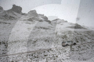 NEWS - England: Wintereinbruch in Derbyshire