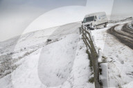 NEWS - England: Wintereinbruch in Derbyshire