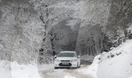 NEWS - England: Wintereinbruch in Derbyshire