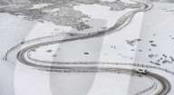 NEWS - England: Wintereinbruch in Derbyshire