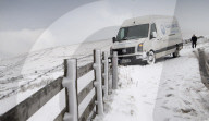 NEWS - England: Wintereinbruch in Derbyshire