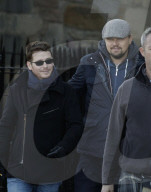 PEOPLE - Leonardo Di Caprio das Schloss in Edinburgh 