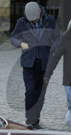 PEOPLE - Leonardo Di Caprio das Schloss in Edinburgh 