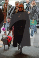 PEOPLE - Carrie Fishers aka Prinzessin Leilah in NYC unterwegs