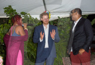 PEOPLE - Tänzerinnen für Prinz Harry auf Antigua