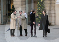 EXKLUSIV - Stephanie Seymour mit Peter Brant in Paris