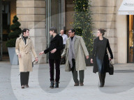 EXKLUSIV - Stephanie Seymour mit Peter Brant in Paris