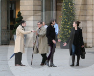 EXKLUSIV - Stephanie Seymour mit Peter Brant in Paris