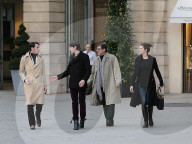 EXKLUSIV - Stephanie Seymour mit Peter Brant in Paris