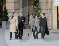EXKLUSIV - Stephanie Seymour mit Peter Brant in Paris